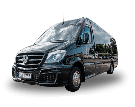 Hochwertiger Mercedes Benz Sprinter, perfekt für Firmenausflüge und Events