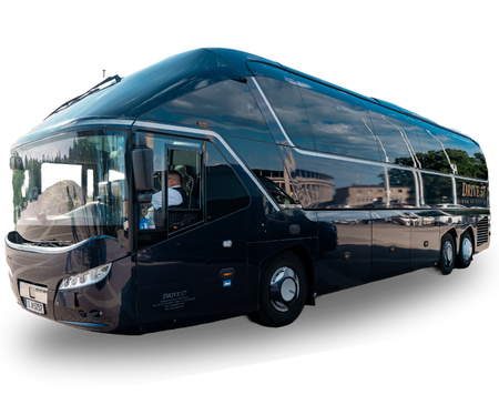 Premium Qualität Neoplan Starliner Bus für komfortable und luxuriöse Reisen – jetzt bei unserer Fuhrpark mieten!