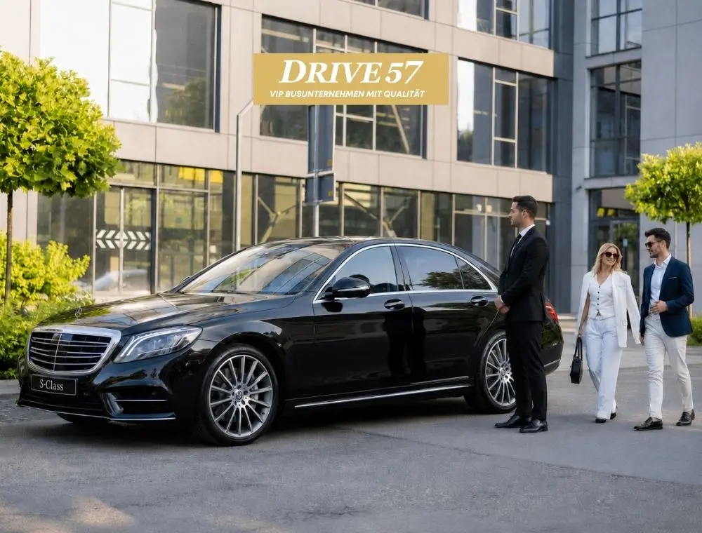Drive 57 Limousine Chauffeurservice in Berlin mit Mercedes S-Klasse
