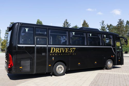 Midibus Premium – Heckansicht